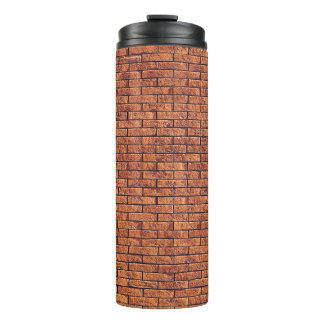 Brown tree trunk thermal tumbler