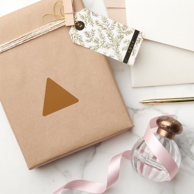 Brown Triangle Sticker (Gifting)
