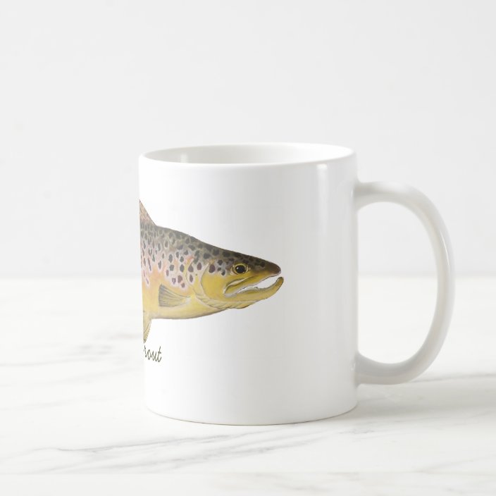 BROWN TROUT, Brown Trout Coffee Mug | Zazzle.com