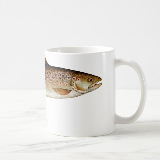 Brown Trout Fish Coffee Mug | Zazzle.com