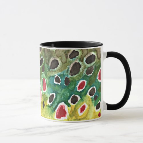 Brown Trout Fish Mug