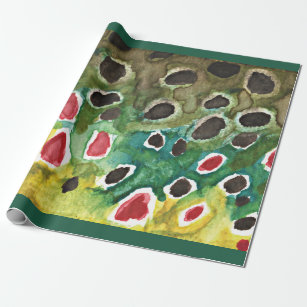 Brown Trout Wrapping Paper