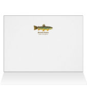 Brown Trout Latin Ichthyology Cards (Inside Horizontal (Top))
