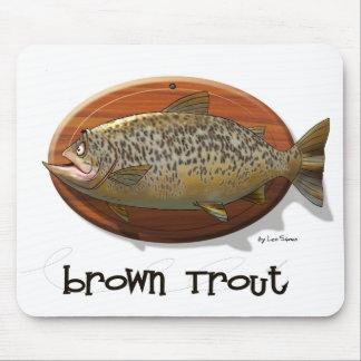 Brown Trout Mouse Pad