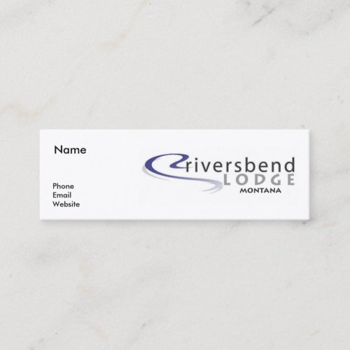 Brown Trout - Slim Card Business Card