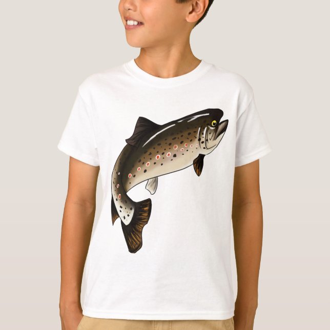 Brown Trout T-Shirt (Front)