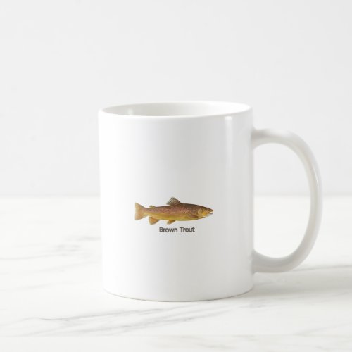 Brown Trout titled Coffee Mug