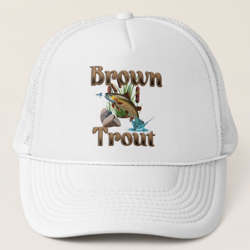 Brown Trout  Trucker Hat