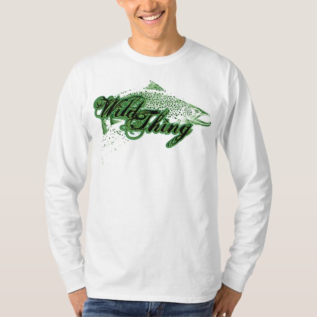Brown Trout Wild Thing T-Shirt (Front)