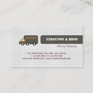 Brown Truck Business Card