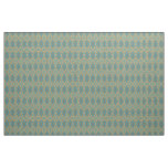 Brown Turquoise Blue Green Taupe Beige Ethnic Look Fabric