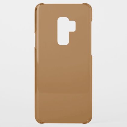 Brown Uncommon Samsung Galaxy S9 Plus Case