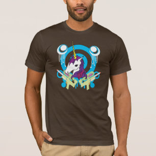 brown unicorn T-Shirt