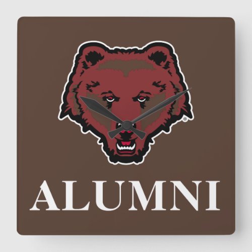 Brown University Alumni Square Wall Clock