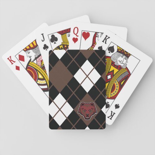 Brown University Argyle Playing Cards