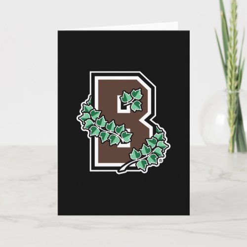 Brown University B Card