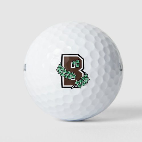 Brown University B Golf Balls