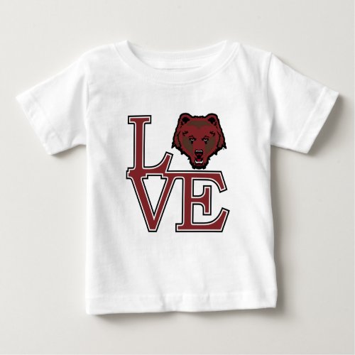 Brown University Love Baby T_Shirt