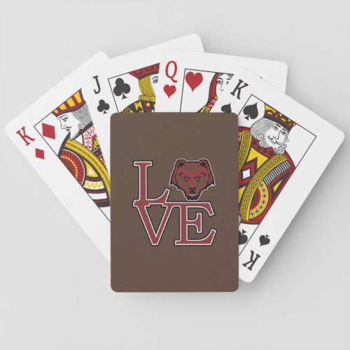 Brown University Love Playing Cards