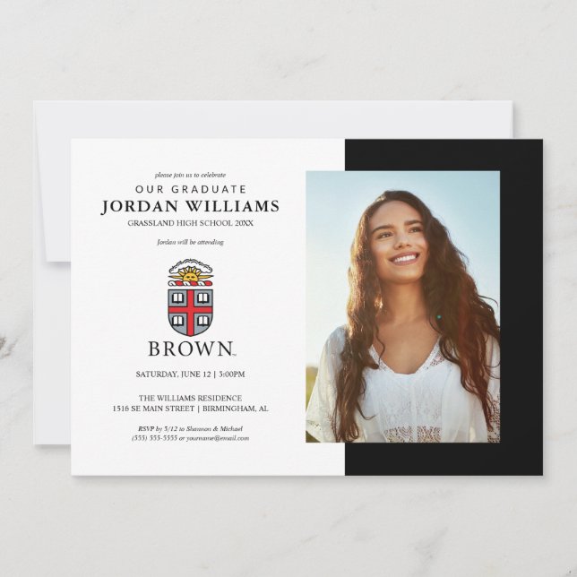 Brown University | Shield Announcement (Front)