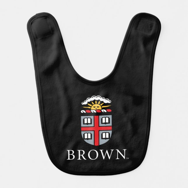 Brown University | Shield Baby Bib (Front)