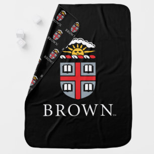 Brown University Shield Baby Blanket