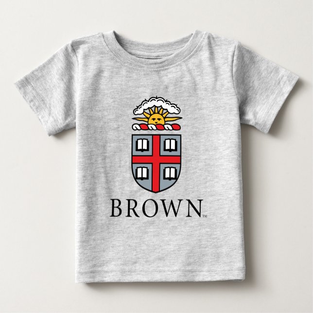 Brown University | Shield Baby T-Shirt (Front)