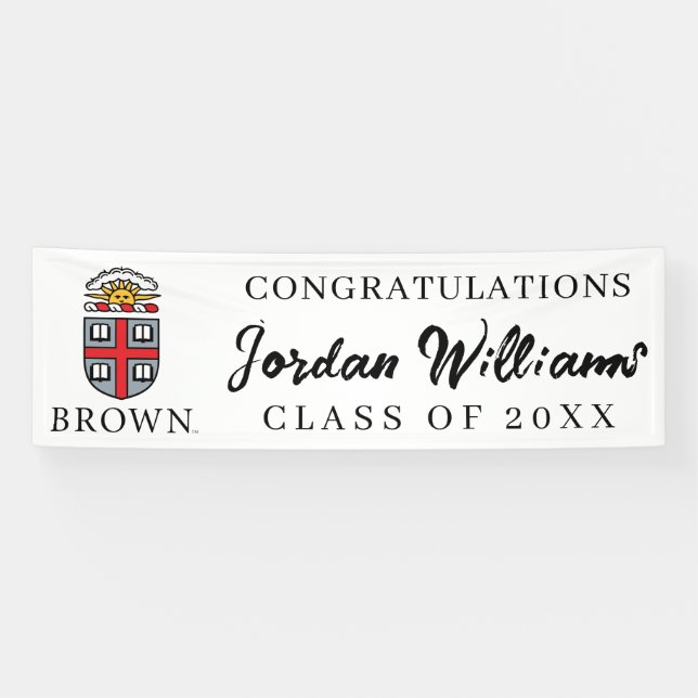 Brown University | Shield Banner (Horizontal)
