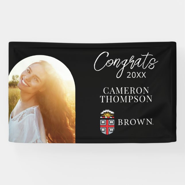 Brown University Shield Banner (Horizontal)