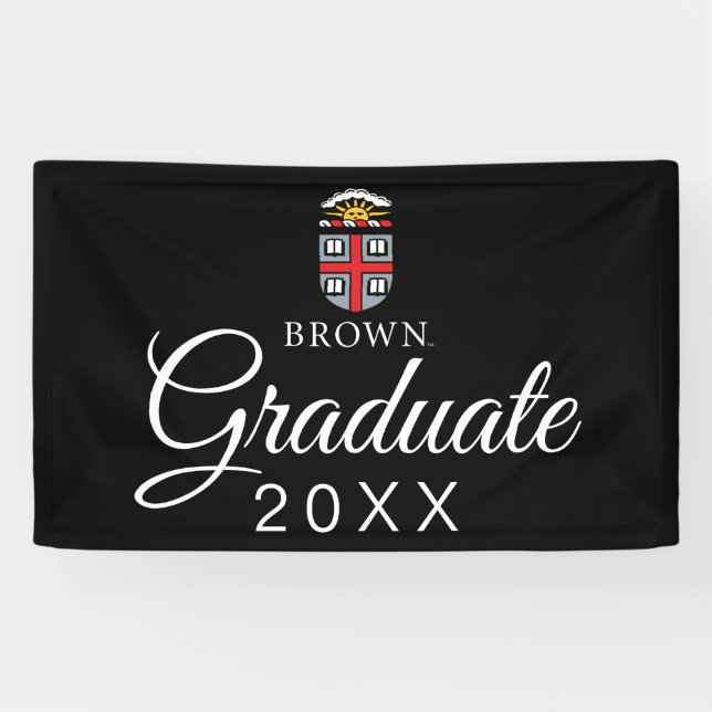 Brown University Shield Banner (Horizontal)