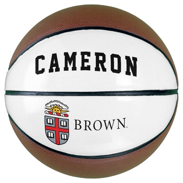 Brown University Shield Basketball (Front)