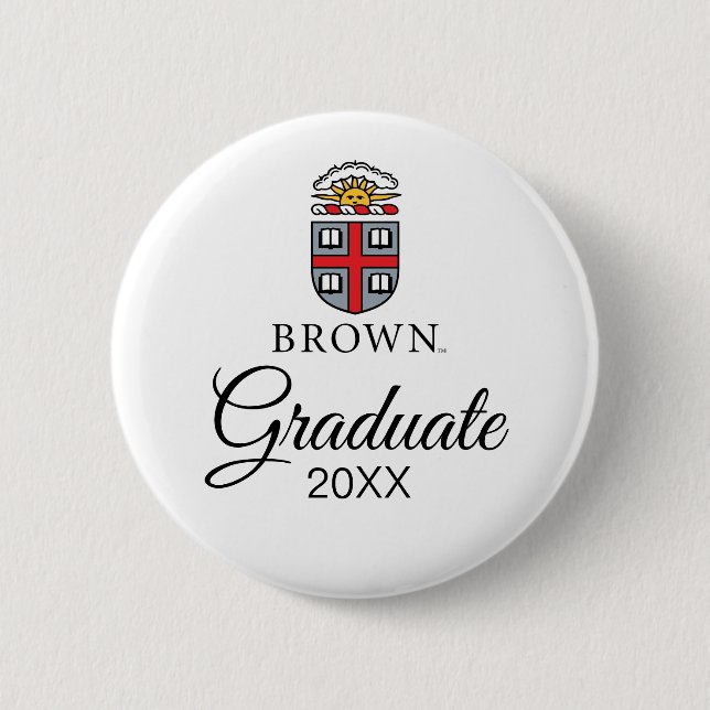 Brown University | Shield Button (Front)