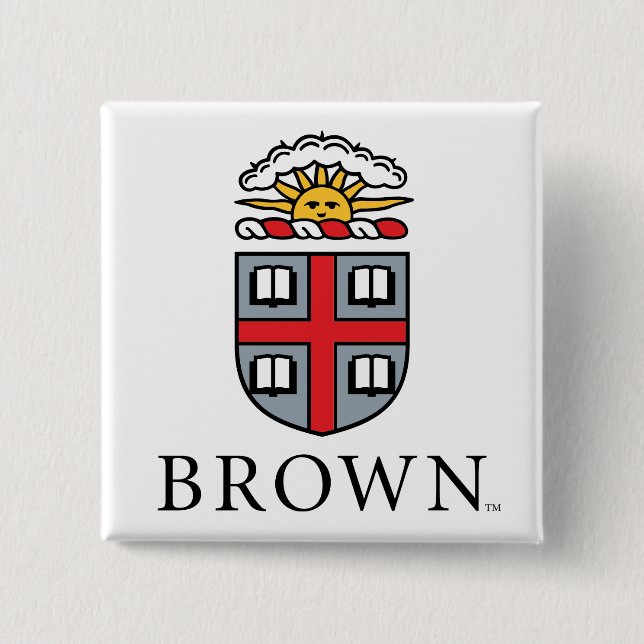 Brown University | Shield Button (Front)