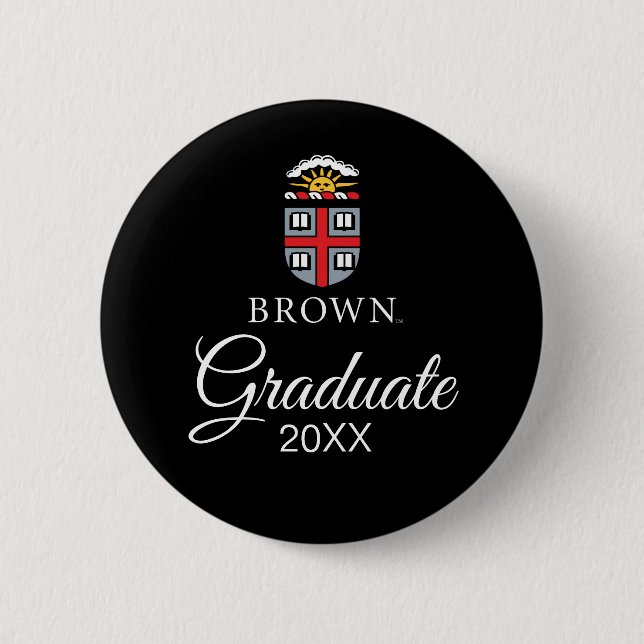 Brown University | Shield Button (Front)