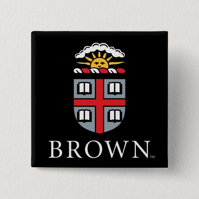 Brown University | Shield Button (Front)