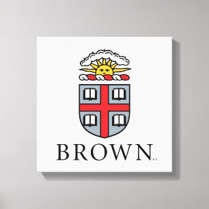 Brown University   Shield Canvas Print
