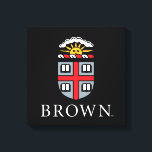 Brown University | Shield Canvas Print<br><div class="desc">Check out these Brown University designs! Get all the latest Brown University gear here. All of these Zazzle products are customizable with your class year,  name,  and club. These products make perfect gifts for the Brown University student,  alumni,  family,  friend,  or fan in your life.</div>