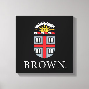 Brown University   Shield Canvas Print