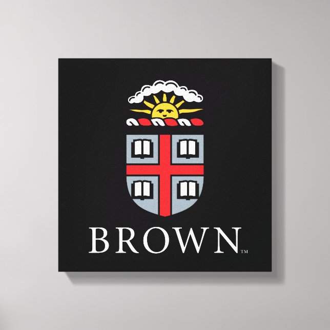 Brown University | Shield Canvas Print (Front)