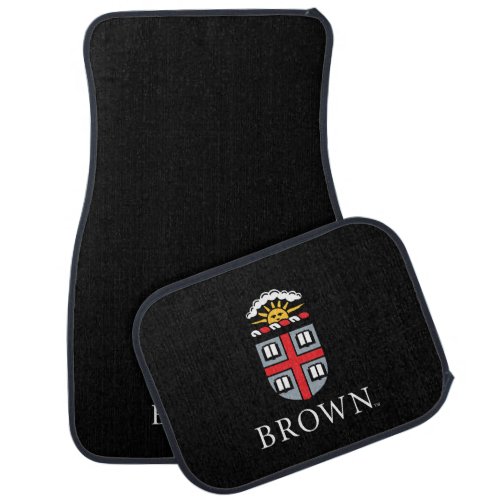 Brown University  Shield Car Floor Mat