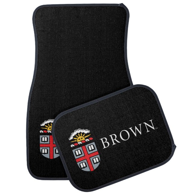 Brown University Shield Car Floor Mat (Set)