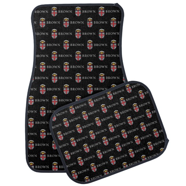 Brown University Shield Car Floor Mat (Set)