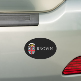 Brown University Shield Car Magnet