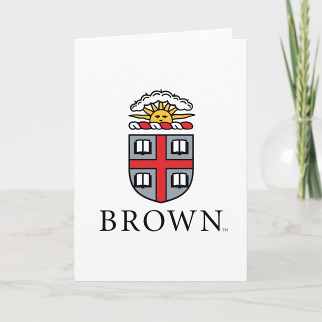 Brown University | Shield Card (Front)