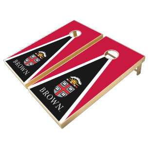 Brown University Shield Cornhole Set