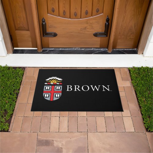 Brown University Shield Doormat