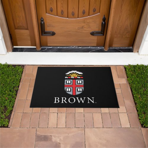 Brown University  Shield Doormat