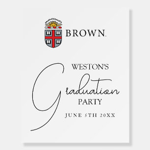 Brown University Shield Foam Board