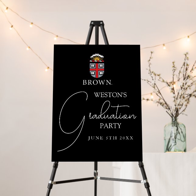 Brown University | Shield Foam Board (In Situ (Stand))