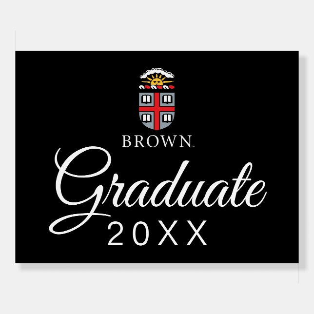 Brown University | Shield Foam Board (Front)